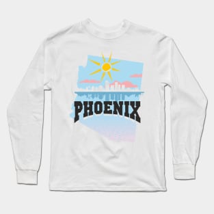 Phoenix city skyline T-shirt Long Sleeve T-Shirt